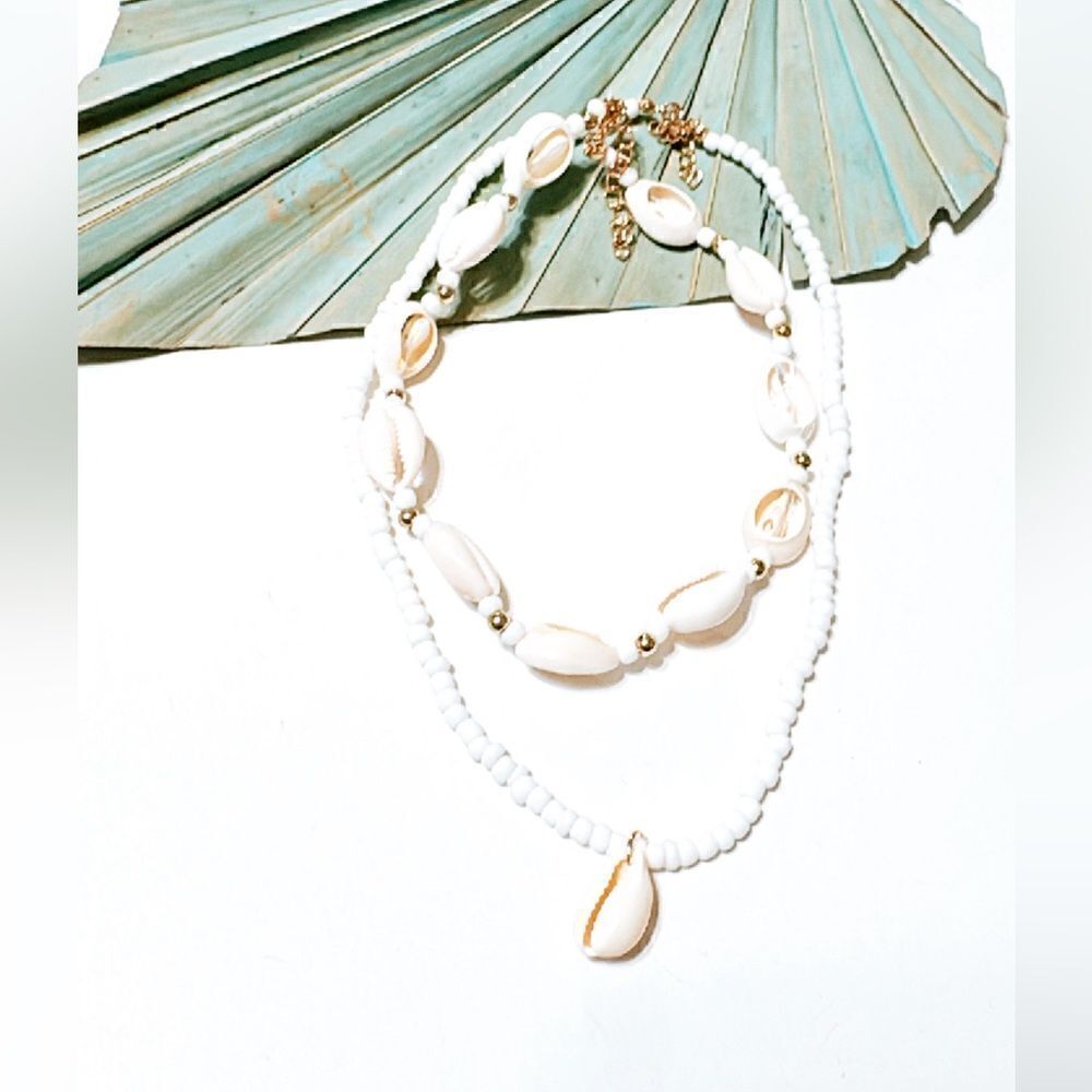 Beaded boho necklace  S670